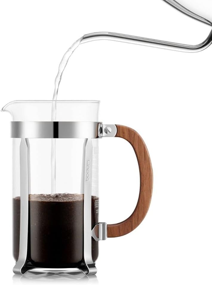 Bodum Chambord French Press with Wooden Handle, 1L - Image 4